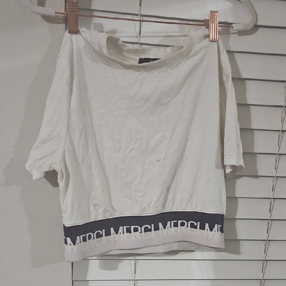 White Women's Top Merci